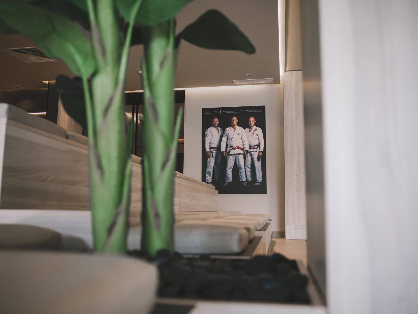 Interior detail at Alliance Jiu Jitsu Kuwait