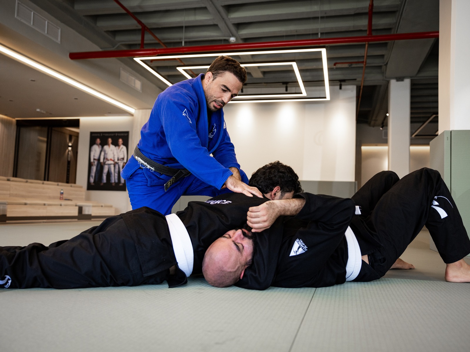 Adult Brazilian Jiu-Jitsu class at Alliance Kuwait